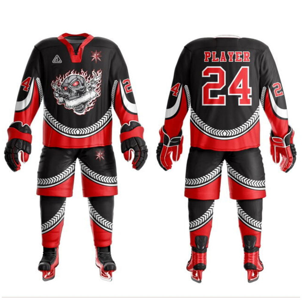 Skulls Ice hockey uniforms