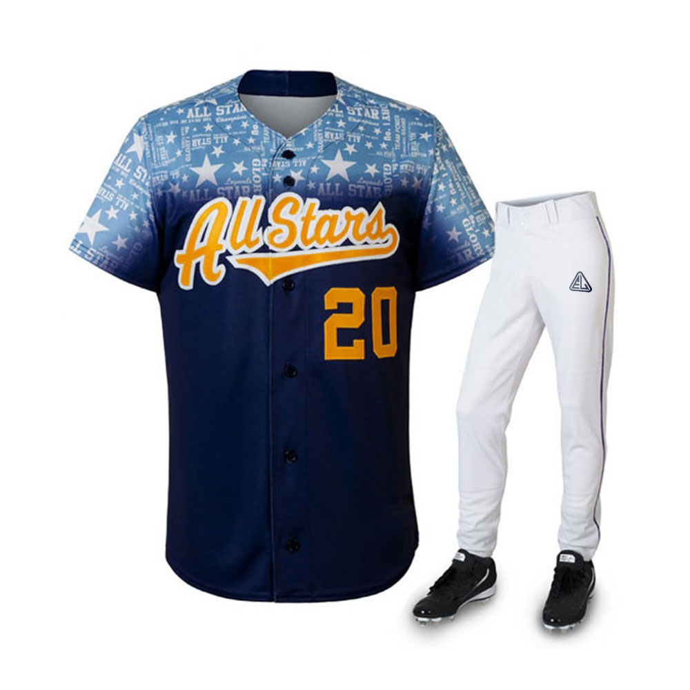 All Stars Baseball Uniform